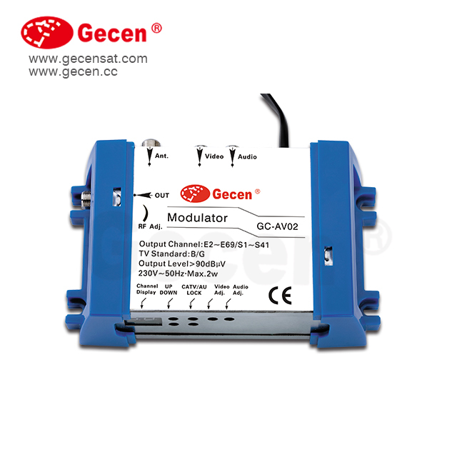 Gecen CATV AV to RF Modulator Converter GC-AV02