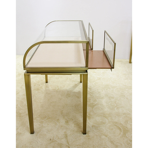 Vitrine de bijoux à lumière LED haut de gamme vitrine armoires en bois comptoir bijoux pour bijouteries - Product Image 6