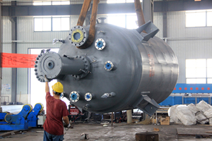 Autoclave de réaction catalytique bibo ASME U STAMP en titane pour hydrométallurgie, haute résistance aux acides, avec moteur - Product Image 5