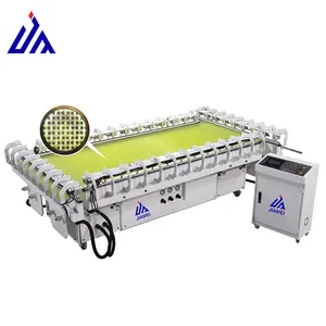 manual large format silk screen printing mesh stretcher stretching machine