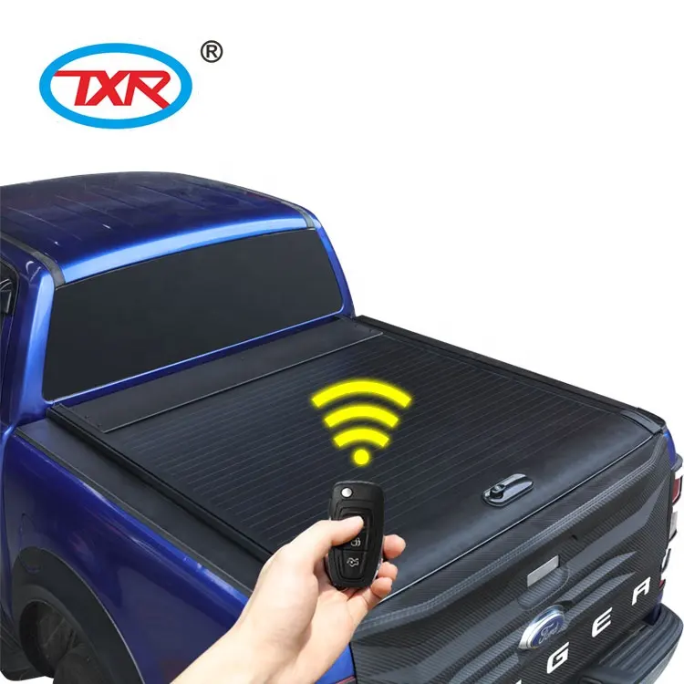 retractable tonneau cover electric ABS pickup cover tonneau For HILUX/VIGO/REVO/RANGER/TRITON/NAVARA/D-MAX/BT-50 2015-