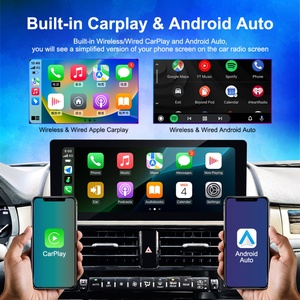 NaviHua 10.9 Inch Multimedia Android Car Radio for Lexus GX460 2014 2021 Auto Head Unit <b>Monitor</b> Carplay Navigation New Upgrade - Product Image 3