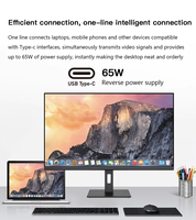 Moniteur OEM 32 pouces 6K 16:9 6016x3384 PBP KVM avec haut-parleurs intégrés, panneau LED IPS, 2000:1, support mural VESA pour le bureau, la conception graphique et le jeu
