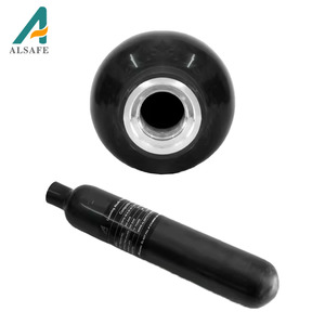 Ultraléger 0.58l Petite <span class=keywords><strong>Bouteille</strong></span> D'air Entièrement Enveloppée Composite Haute Pression <span class=keywords><strong>Bouteille</strong></span> <span class=keywords><strong>De</strong></span> <span class=keywords><strong>Gaz</strong></span> En Fibre <span class=keywords><strong>De</strong></span> Carbone Personnaliser Divers Modèles - Product Image 3