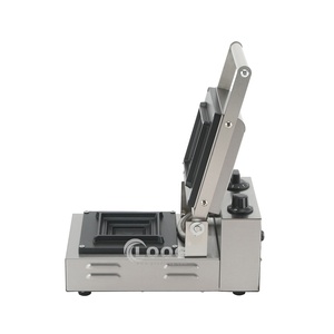 Prensa eléctrica profesional de acero inoxidable antiadherente para hacer sándwiches individuales para el desayuno, el mejor <span class=keywords><strong>Mini</strong></span> uso comercial para coche al aire libre - Product Image 5
