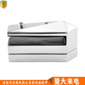 Clips de verre pour piscine extérieure miniatures en acier inoxydable, moulés avec précision pour les outils et accessoires de piscine à montage latéral et mural - Product Image 2