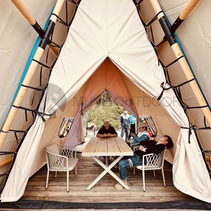 Tente de glamping de petite taille pour hôtel de luxe de haute qualité pour le <span class=keywords><strong>camping</strong></span> de villégiature pour le tourisme et les aventures - Product Image 4