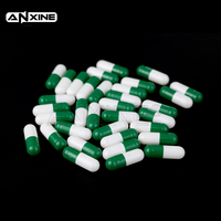 Capsules végétales HPMC vertes et blanches, tailles 000, 00, 0, 1, 2, 3, 4, halal, végétariennes, véganes, naturelles, capsules vides