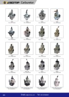 Carburateur de motos ZSDTRP Retro K65ZH pour 650cc 750cc pour moteurs Russica
