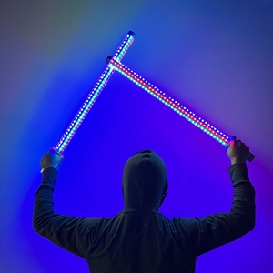 Richshining - Varitas LED Intermitentes de 60 cm de Largo, Bengalas para Servicio de Botellas, Bastón de Luces Estroboscópicas para Bailar, Glorificador de Presentaciones para Bodas y Fiestas - Product Image 6