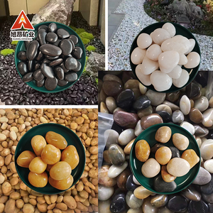 Tự Nhiên Màu Đen Sông Đá Cobble Trắng Sỏi Đá Nhân Tạo Cho Vườn Bể Cá Công Nghiệp Phong Cách Thiết Kế Bên Ngoài Ứng Dụng - Product Image 4