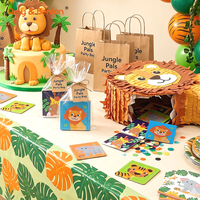 Puzzles OEM Animaux de la Jungle Safari Mini Puzzles Jouets Cadeaux d'Anniversaire Récompenses Scolaires pour Tout-petits Jouets Éducatifs