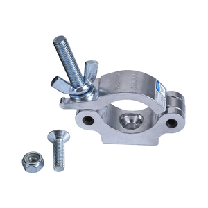 ตัวหนีบโครงถักแบบครึ่งตัว อลูมิเนียมอัลลอยด์ หนัก ทนทาน ขนาด 30 มม. สีดำ 2 นิ้ว (38-52) มม. รับน้ำหนักได้ 300 กก. สำหรับยึดไฟเวที - Product Image 4