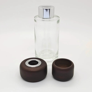 ฝาไม้กลมคุณภาพดีราคาประหยัดพร้อมแกนโลหะสำหรับขวดน้ำหอมแก้วหรูหรา - Product Image 4