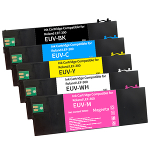 Rechargeable Roland Uv-gl Encre Uv Cartouche <span class=keywords><strong>Eco</strong></span> <span class=keywords><strong>Sol</strong></span> pour Roland Lef 20 220ML pour LEF-10 LEF-12 LEF-300 LEC-330 LEC-300 LEC-540 - Product Image 1