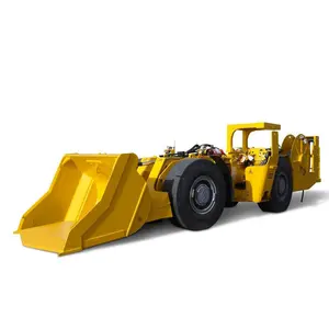 1 Meter Kubik Bawah Tanah Diesel Wheel Loader Mining Scoop Loader Load Haul Dump untuk Ketinggian 4500M