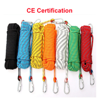 Corde d'escalade de haute qualité 10mm x 10m pour la protection de randonnée de travail de sauvetage