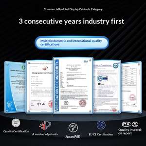 YINZHENG Vitrine réfrigérée silencieuse à faible bruit pour hot pot, avec étagère à rideaux de nuit – Équipement de réfrigération améliorant l'expérience client - Product Image 6