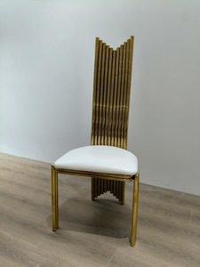 Venta caliente fiesta banquete evento apilable Alquiler de acero inoxidable boda decoración <span class=keywords><strong>silla</strong></span> - Product Image 3