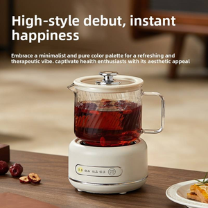 Bouilloire électrique en verre, théière automatique, pot de cuisson multifonction, température constante, pour le bureau et la maison - Product Image 3
