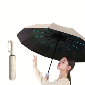Sombrilla Plegable 2026 con Protección UV y Recubrimiento Negro, Cubre de Forma Completa de la Cabeza a los Pies - Product Image 1