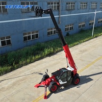 Chariot télescopique tout-terrain 2,5 tonnes 4 tonnes similaire à Manitou, avec accessoires, pour la location et la vente, portée 10m 18m