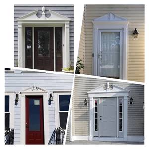 Fresado decorativo de poliuretano de alta densidad OEM de China con ajuste de arco redondo a precio de fábrica con flancos - Product Image 6