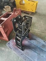 Pince à bordures robuste pour excavatrice - Accessoire d'installation de pavés et de bordures, certifié CE, vente directe usine