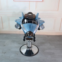 Chaises de salon de coiffure portables pour enfants Siman, vente chaude, bon prix, couleur bleue, haute qualité, chaise de barbier pour avion à vendre