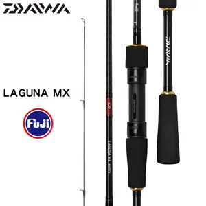 DAIWA Original LAGUNA MX Spinning rod 2 Section Baitcasting Rod Fuji Parts Carbon Fiber Ultra Light Fishing Rod Fishing Tackle