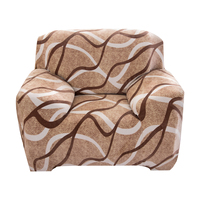 Housse de canapé en velours universelle, couverture épaisse en velours, couleur imprimée, élastique pour canapé, housse coulissante de fauteuil de haute qualité
