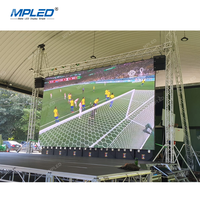 Pantalla LED para Exteriores MPLED P3.91 IP65 para Tiendas Minoristas y Escenarios de DJ con Alto Brillo de 4000 Nits