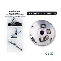 Réducteur de boîte de vitesses ZBDynamiX Harmonic Drive avec moteur à engrenages BLDC 48V pour robot IA intelligent ou robot humanoïde