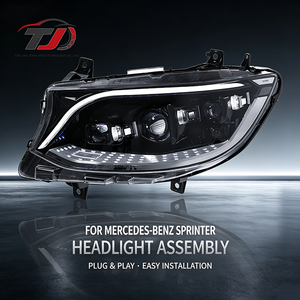 LED-Scheinwerfer für Mercedes-Benz Sprinter 2019-2023 W907 Upgrade LED-Tagfahrlichter Plug-and-Play - Product Image 1