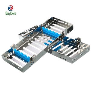 Scatola di sterilizzazione dentale Autoclave cassetta vassoio scatola Rack gomma Linker strumento clinica supporto per disinfezione dentale - Product Image 4