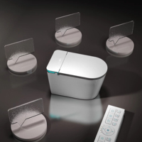 Vente directe d'usine, toilettes intelligentes à chasse d'eau siphonique à jet, nouvelle conception, céramique moderne pour salle de bain, vente chaude