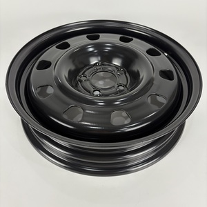 Rines de Repuesto Ahorradores de Espacio, Rines de Acero de 17x4J Pulgadas, 5 Orificios, Negros, para Automóvil, 17 Pulgadas, 5X110, para Emergencias - Product Image 5
