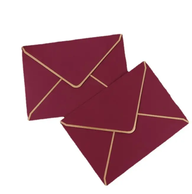 Bedrukte Cadeaukaart Trouwzak Western Papieren Envelop Design Kleuren Enveloppen Bedankjes Kaart Bruiloft Uitnodiging Papieren Envelop