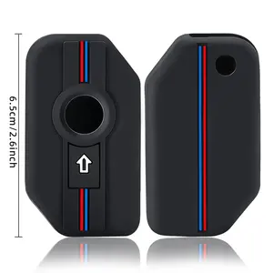 Funda de silicona para llave remota, llavero, carcasa protectora para <span class=keywords><strong>BMW</strong></span> K <span class=keywords><strong>1600</strong></span> B <span class=keywords><strong>GT</strong></span> GTL R 1250 GS Adventure S1000 R XR <span class=keywords><strong>2021</strong></span> 2022 - Product Image 6