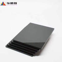 Échantillons de feuilles acryliques translucides colorées pastel mat HUASHUAITE 4*8 3mm 1-2mm