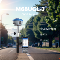 Récepteur GNSS RTK M68UGL-J, récepteur de topographie par tous les satellites pour la topographie, la construction et l'agriculture