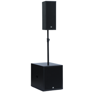 DBK DJ 스피커 세트 시스템 투 크로스오버 풀레인지 박스 8인치 라인 어레이 컬럼 18인치 파워드 액티브 서브우퍼 휴대용 중형 - Product Image 1