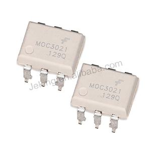 지킹 MOC3021M 트라이악 및 <span class=keywords><strong>SCR</strong></span> 출력 광커플러 6 핀 400V 광커플 랜드 PhS 트라이악 드라이버 MOC3021SR2M - Product Image 4