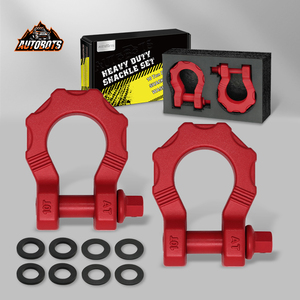 Grillo di Traino AUTOBOTS 10t per Veicoli Fuoristrada, Grillo a D per Traino Auto, Set di Grilli Tipo USA 3/4\" - Product Image 1