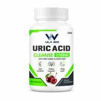 Capsules de soutien à l'acide urique à base de plantes, extrait de Chanca Piedra, 90 unités, bien-être des reins et des articulations, approvisionnement en vrac