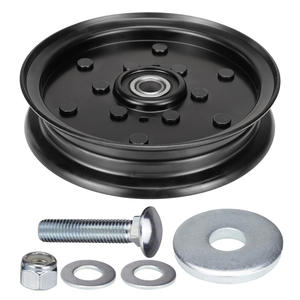 Polea para cortacésped A10771N 604231 negra con rodamiento y kit de accesorios para reemplazo de piezas de cortacésped - Product Image 1