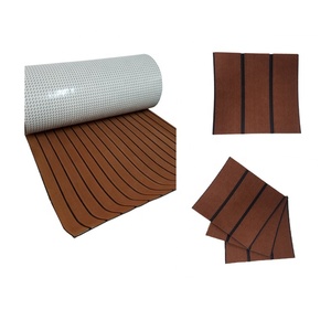 Ladrillos divertidos de teca sintética alfombras de piso antideslizante barco pisos - Product Image 6