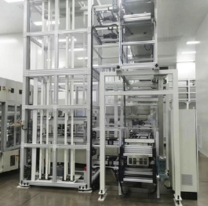 Modular Pallet Conveyor System Gravity Roller Adjustable Powered Pop-Up Lifter New Stainless Steel Belt Tosh-4 Model Restaurant - Product Image 4
