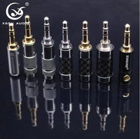 Adaptateur audio stéréo HIFI, connecteur jack pour casque 3,5 mm, plaqué or rhodium YIVO XSSH, OEM et différents modèles en option