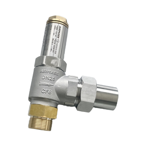Airmass DAH-2B M30X1.5 Stainless Steel Safety Cryogenic Low Temperature PTFE <b>Sealing</b> Pneumatic Relief Acid - Product Image 2